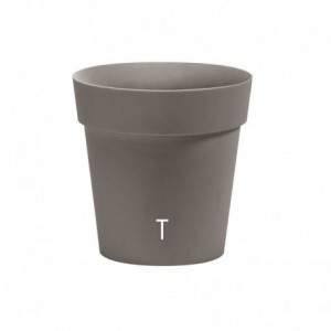 Vaso Arkè 26cm Tortora