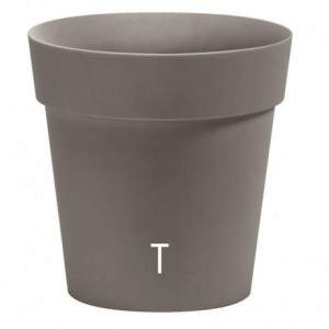 Vaso Arkè 26cm Tortora