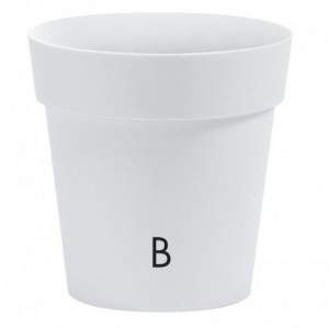 Vaso Arkè 30 cm. Bianco