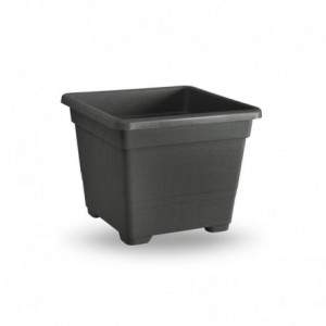 Veca Square Pot 22 cm. - Anthrazit