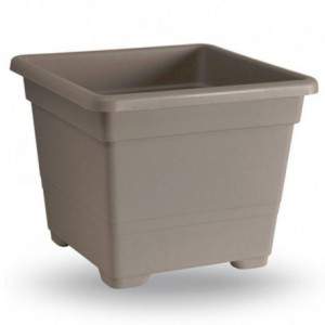 Veca Square Pot 27cm - Havana