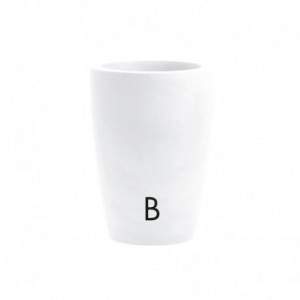 Vaso Tylus 23 cm. Bianco