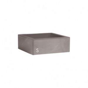Vaso Minos 40 cm. Cenere