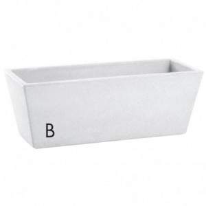 Caja Mysia 40 cm. blanco