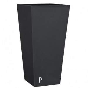 Eros vase 38 cm. Anthracite