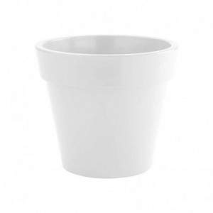 Vaso Zeus 40 cm. Bianco