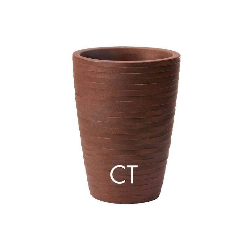 Vaso alto corten