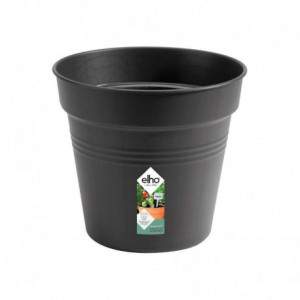 Vase Elho Green Basics - Kulturtopf 21 cm. Schwarz