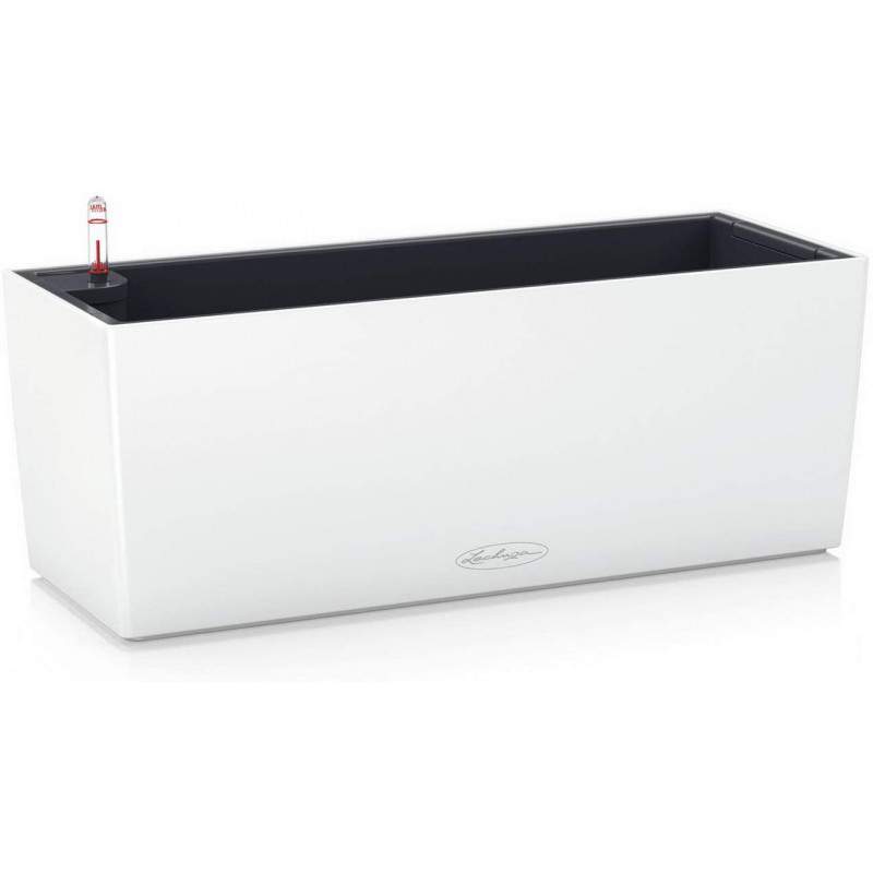 LECHUZA "BALCONERA Color 80" Pflanzgefäß mit Erd-Bewässerungs-System, Weiß, 79 x 19 x 19 cm LECHUZA "BALCONERA Color 80" Pflanzgefäß mit Erd-Bewässerungs-System, Weiß, 79 x 19 x 19 cm
