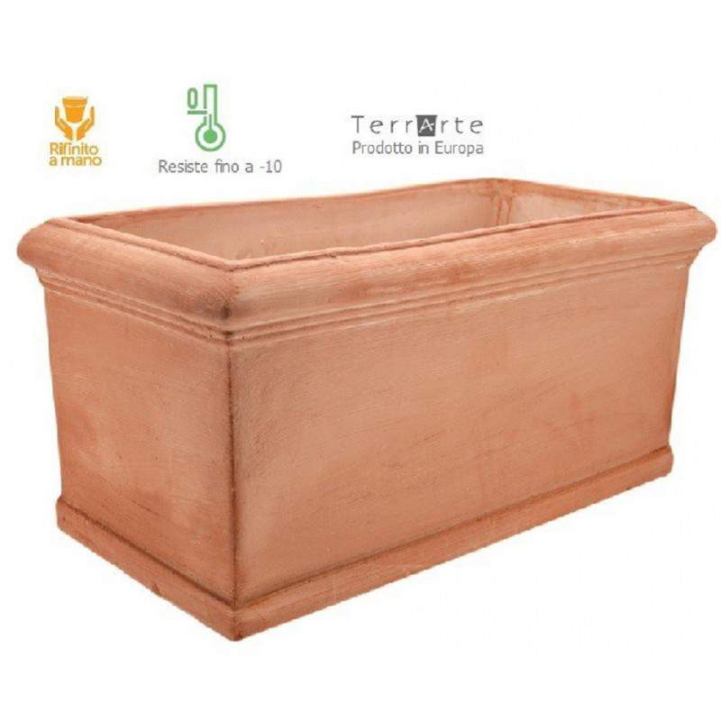 Cassetta Liscia in Terracotta 40cm Cassetta Liscia in Terracotta 40cm