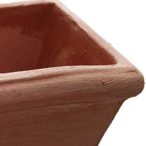 Smooth Terracotta Box 40cm detail