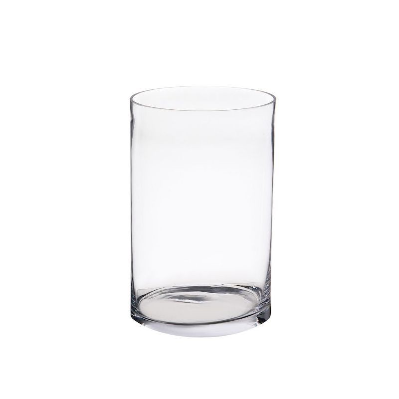 Transparent glascylindervas...
