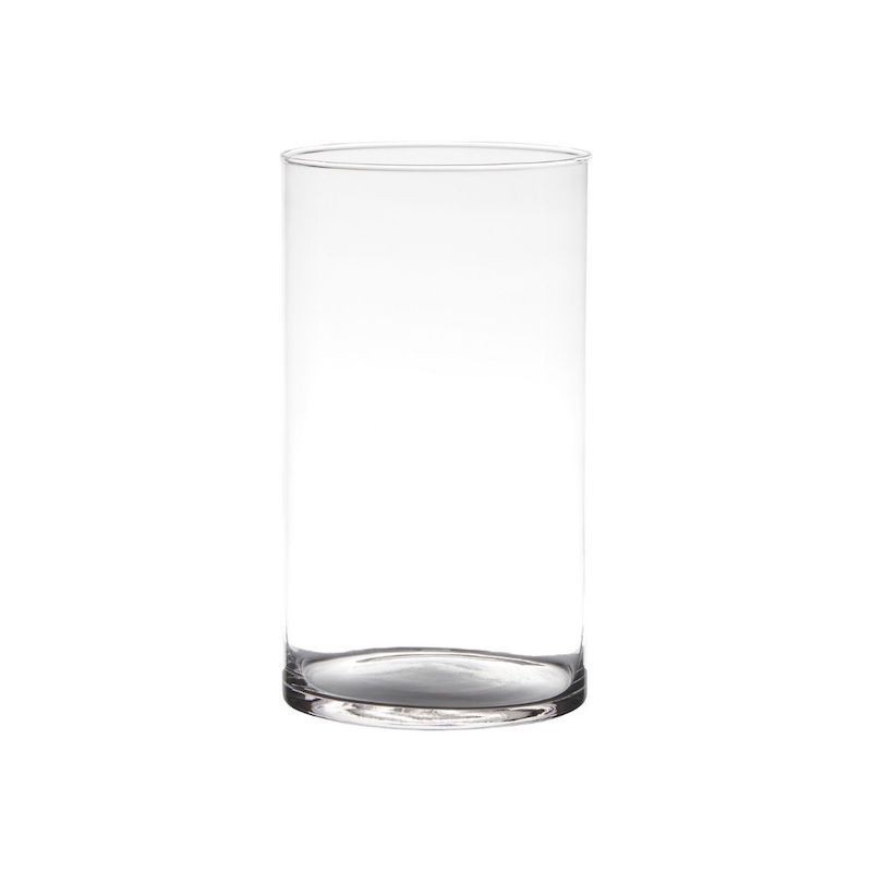 Glass Cylinder Vase H25 D14 Glass Cylinder Vase H25 D14
