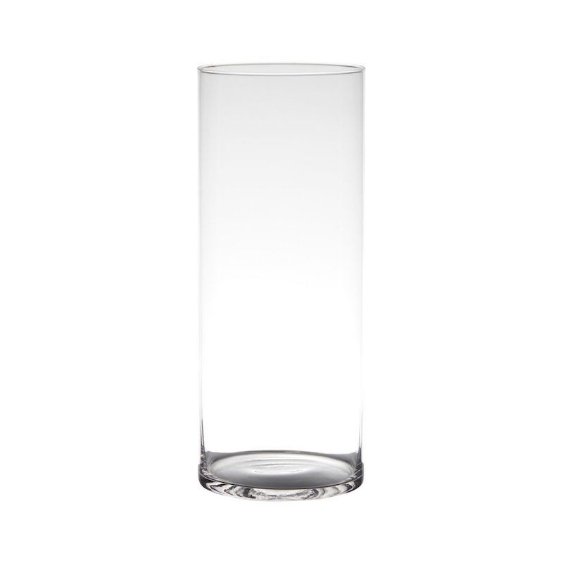 Glass Cylinder Vase H35 cm... Glass Cylinder Vase H35 cm...