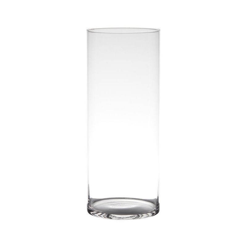 Vaso de cilindro de vidro...