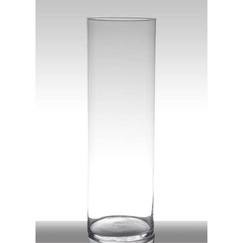 Szklany wazon Cylinder Luna...