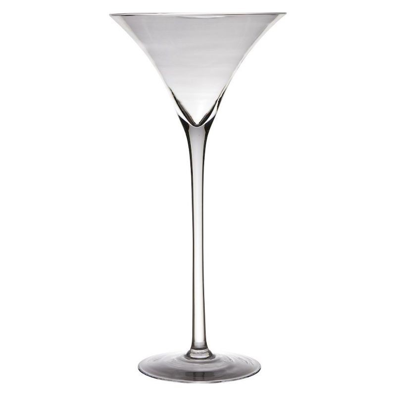 Glazen Vaas Martini H40 D19.5