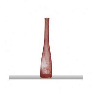 Glass Vase Red 54 cm. High