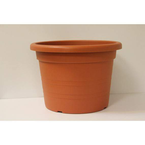 Veca cilindervaas 30 XH 21 cm kleur: terracotta