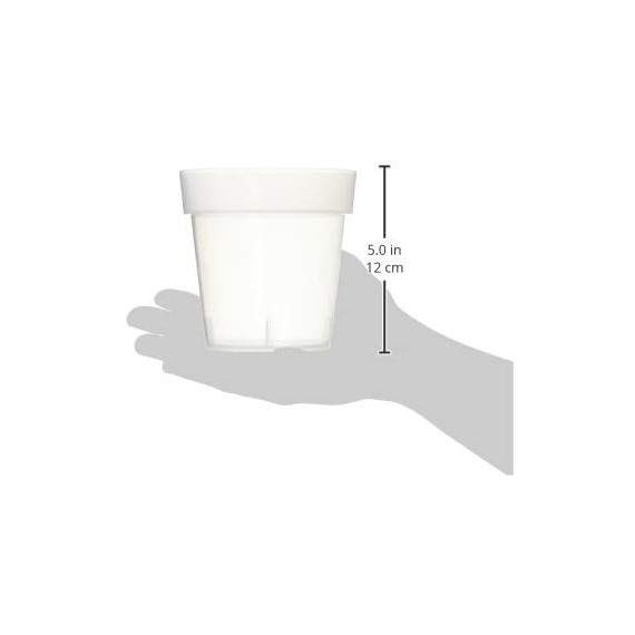 Blim Iris vaso di fiori, plastica, Neutral, 13 cm