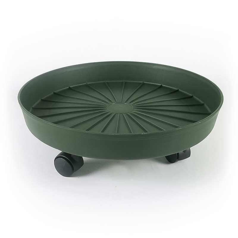 SOTTOVASO con RUOTE LIFE 35 VERDE