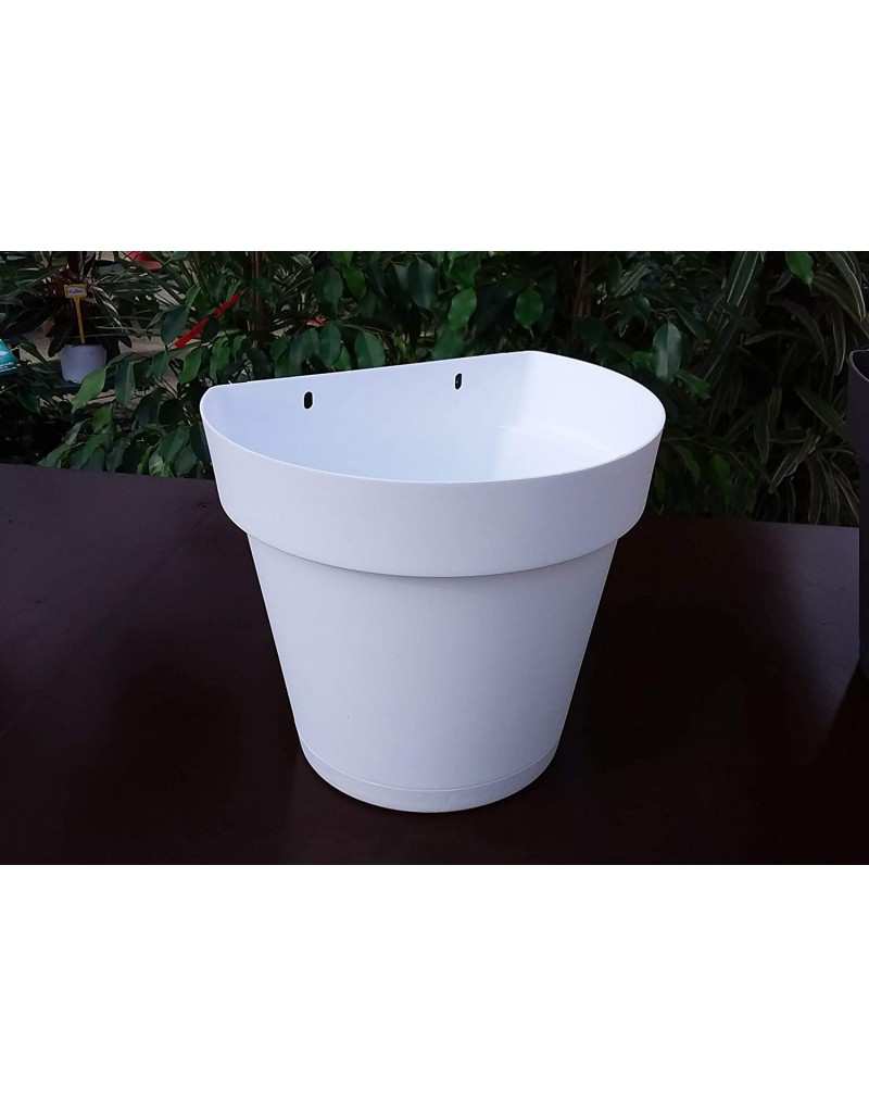 Vaso a muro cleo diametro 25cm Vaso a muro cleo diametro 25cm