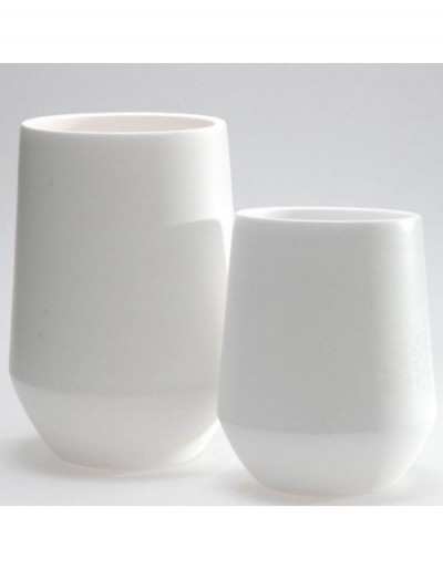 Vase Fusion White D16