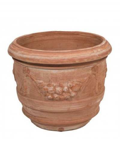 Festooned Barrel Vase 40 cm