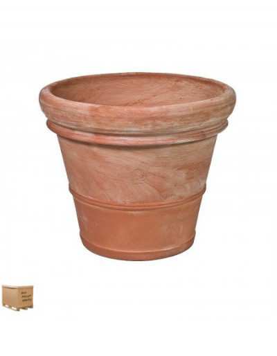 Vaso liso de borda dupla 60 cm