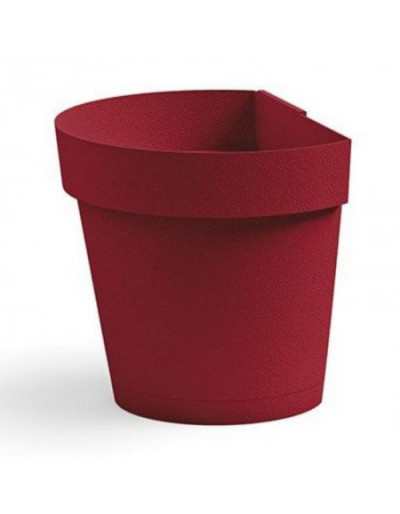 Wall Vase Cleo ø 25 cm. Red