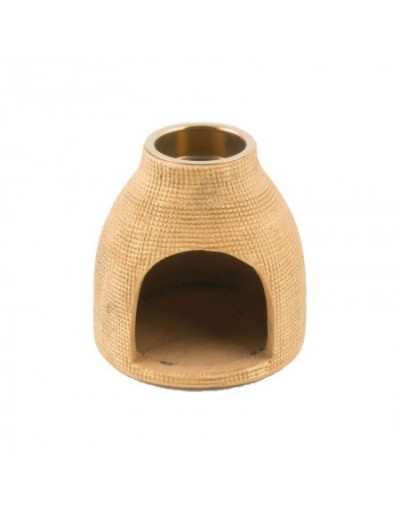 Shelter Oil Burner H10 cm Gold