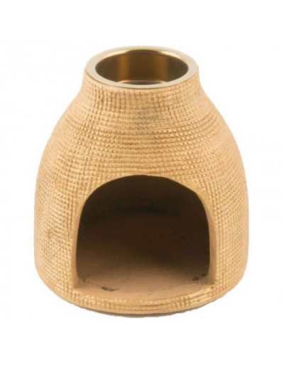 Shelter Oil Burner H10 cm Gold