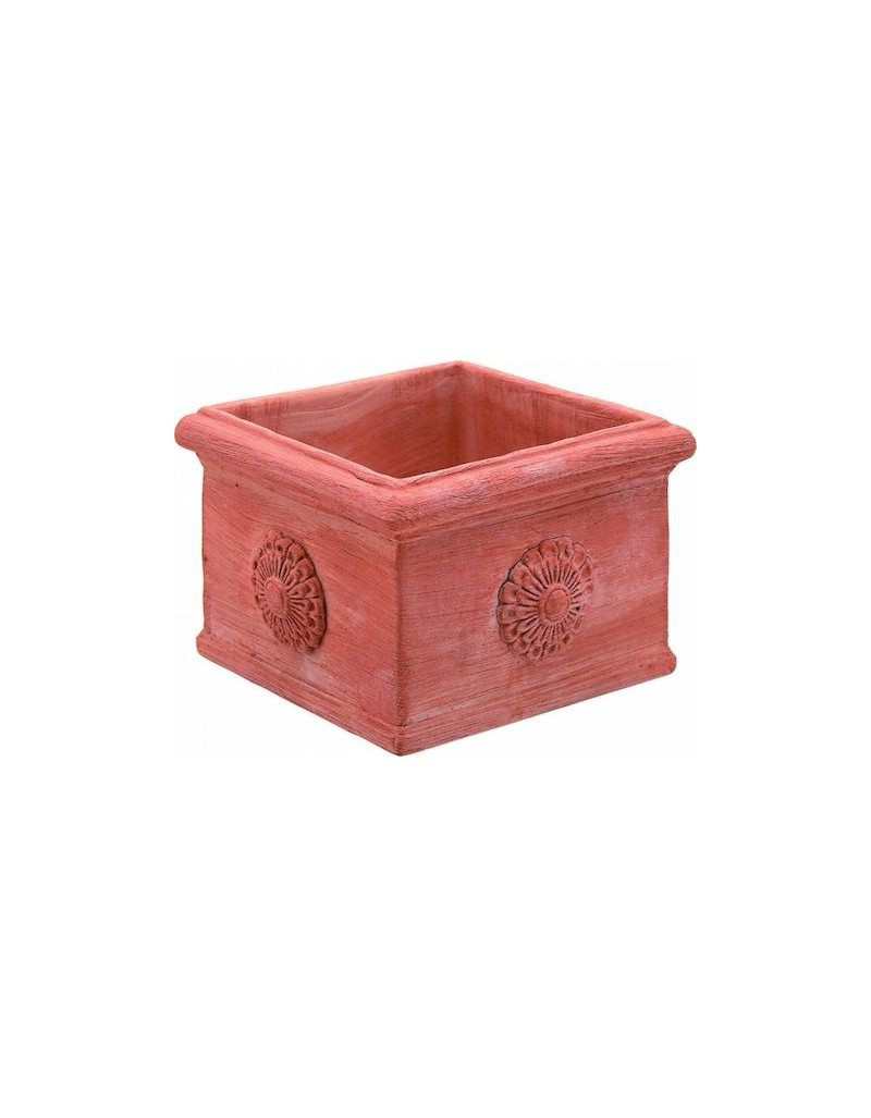 Cubo con rosone 16 cm... Cubo con rosone 16 cm...