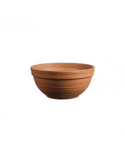 Schaal 26 cm diep Terracotta