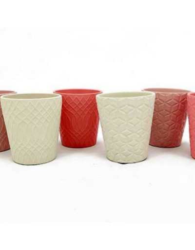 6 Vases Céramique Assortis...