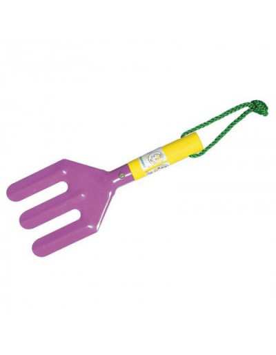 Färgad gaffel för barn