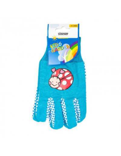 Blaue Kinderhandschuhe