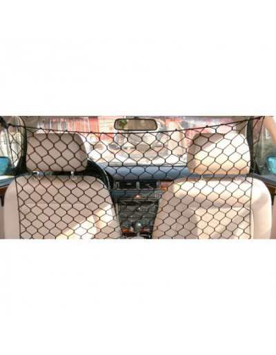 Black Elastic Net Car Divider