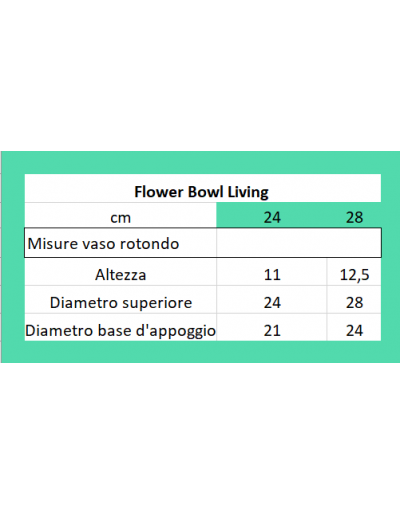 Plato redondo blanco brillante Living Floralo, 28 x 13 cm