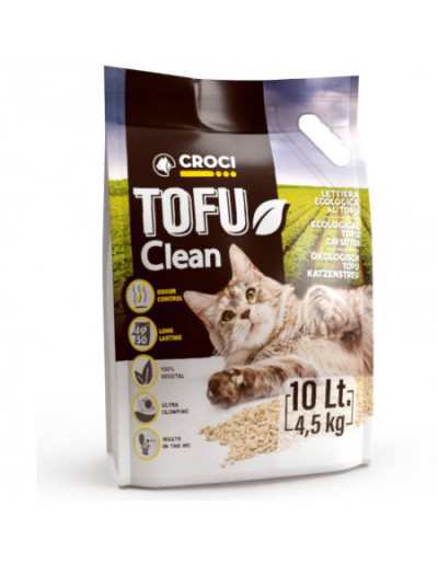 Litter Tofu Clean 10 Lt 4.5 Kg