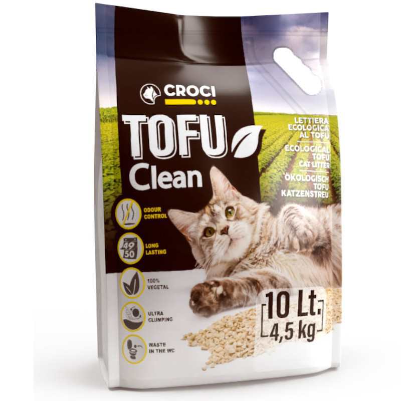 Litter Tofu Clean 10 Lt 4.5 Kg