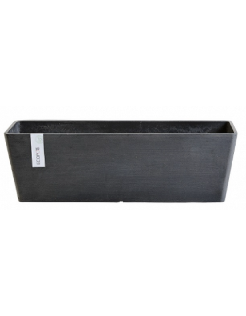 Ecopots Bruges 55 Grigio Scuro - Vaso in plastica riciclata Ecopots Bruges 55 Grigio Scuro - Vaso in plastica riciclata