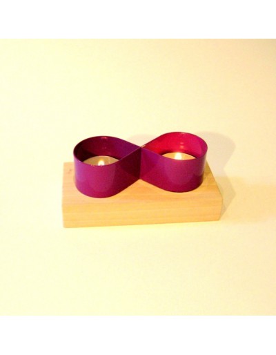 Tea-light Candle holder lilac