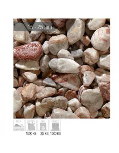 Arabescato pebbles 15-25 mm