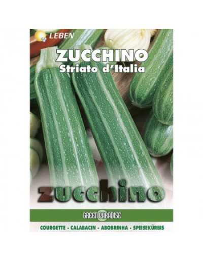 Randig zucchini från Italien