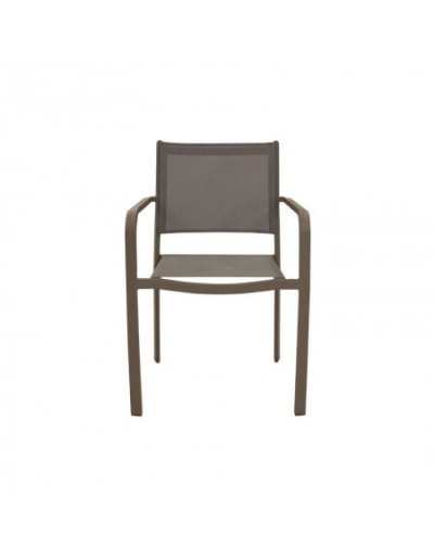 Zante Stackable Armchair Taupe