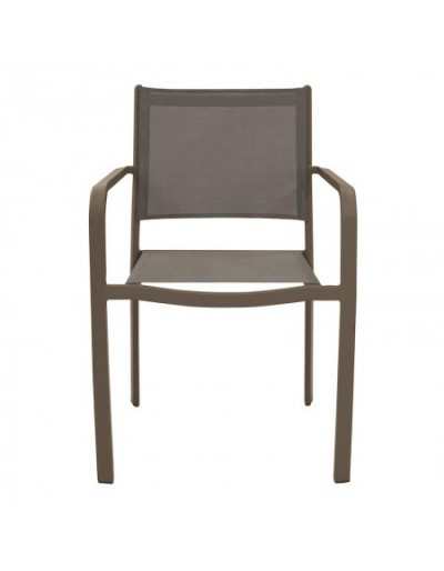 Zante Stackable Armchair Taupe