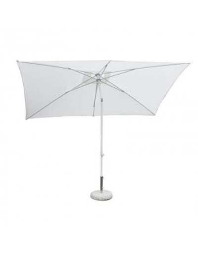 Mooie parasol 2 x 3 m Wit
