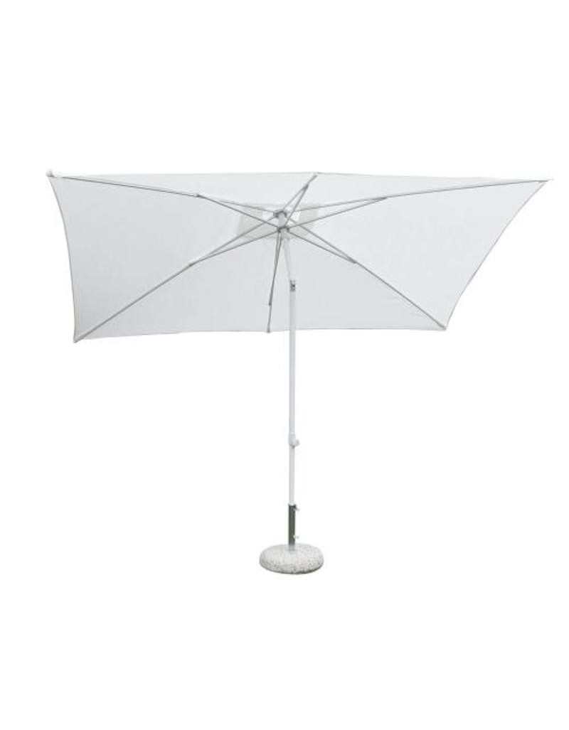 Nice umbrella 2 x 3 m White