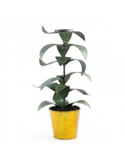 Portavelas vegetal 80 cm